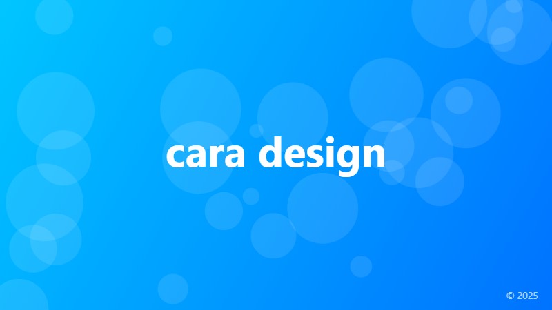 cara design