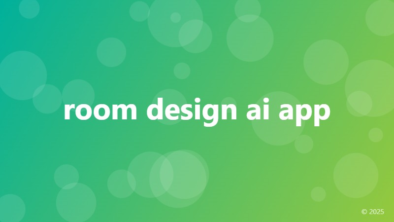 room design ai app