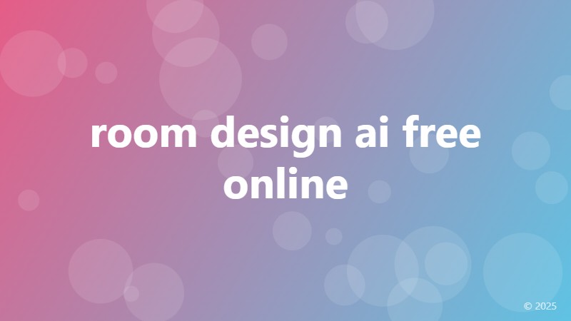 room design ai free online