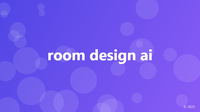 room design ai
