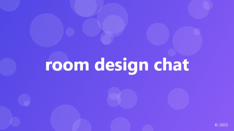room design chat
