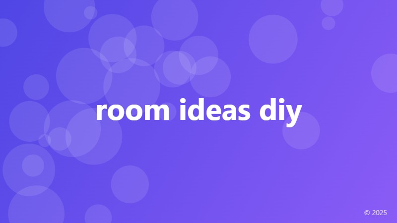 room ideas diy