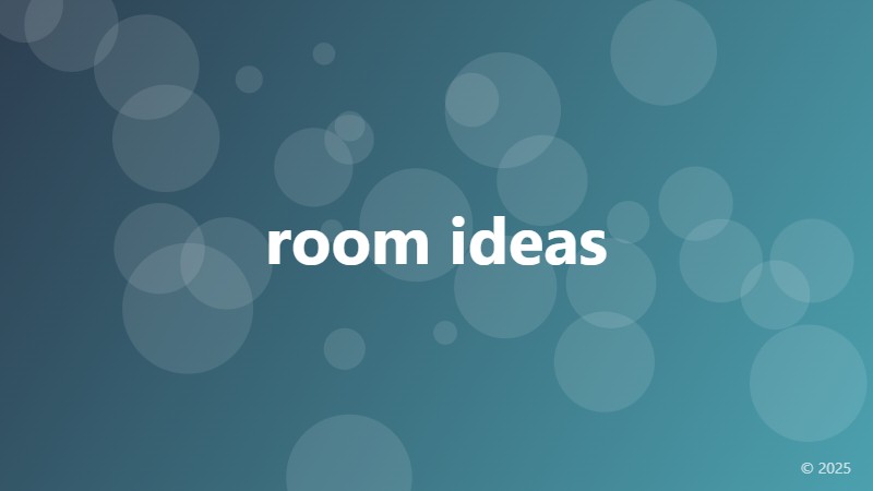 room ideas